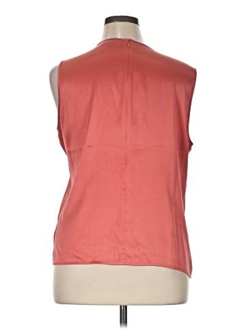 Doncaster Collection Sleeveless Silk Top (view 2)