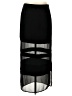 DKNYC 100% Polyester Solid Black Formal Skirt Size 4 - photo 1