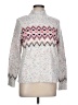 Ann Taylor LOFT Chevron-herringbone White Pullover Sweater Size L - photo 1