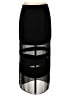 DKNYC 100% Polyester Solid Black Formal Skirt Size 4 - photo 2