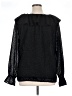 Ann Taylor LOFT Black 3/4 Sleeve Blouse Size XL - photo 2