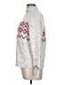 Ann Taylor LOFT Chevron-herringbone White Pullover Sweater Size L - photo 5