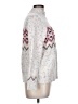 Ann Taylor LOFT Chevron-herringbone White Pullover Sweater Size L - photo 4