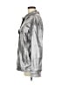 GB Metallic Silver Raincoat Size M - photo 5