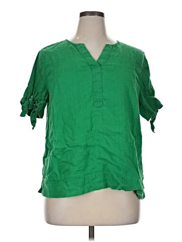 Charter Club Short Sleeve Blouse (view 1)