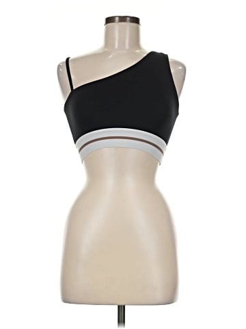 TAN + LINES Sleeveless Top (view 1)