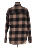 Hollister Plaid Brown Long Sleeve Button-Down Shirt Size M - photo 2