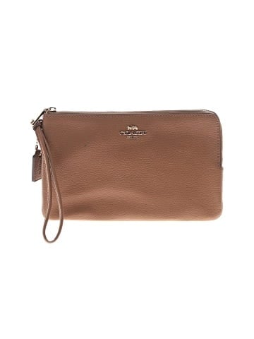 Coach Factory Leather Wristlet (view 1)