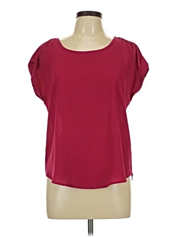 Pink Rose Short Sleeve Blouse (view 1)