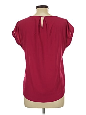 Pink Rose Short Sleeve Blouse (view 2)