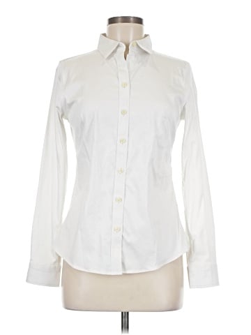 Banana Republic Factory Store Long Sleeve Button-Down Shirt (view 1)