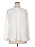 Rails 100% Silk Ivory Long Sleeve Silk Top Size XL - photo 1