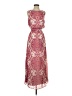Chico's Paisley Red Pink Casual Dress Size XS (00) - photo 1