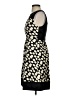 Leifnotes 100% Cotton Graphic Black Cocktail Dress Size 0 - photo 5