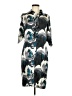 Express Design Studio Print Gray Casual Dress Size M - photo 1