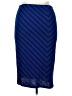 Apt. 9 Chevron-herringbone Blue Formal Skirt Size XL - photo 2