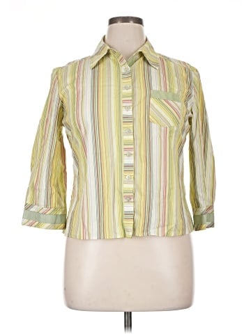 edward 3/4 Sleeve Button-Down Shirt (view 1)
