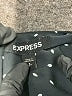 Express Polka Dots Black Long Sleeve Blouse Size S - photo 7