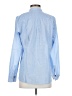 Gap 100% Cotton Blue Long Sleeve Blouse Size S - photo 2