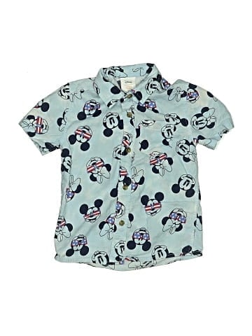 Disney x Jumping Beans Short Sleeve Button-Down Shirt (view 1)