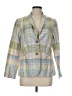 Talbots Plaid Ivory Blazer Size 6 - photo 1