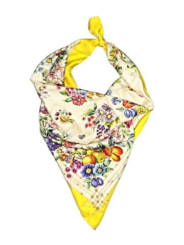 Gucci Silk Floral Print Scarf (view 1)