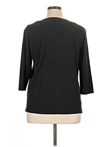 Bob Mackie 3/4 Sleeve Top (view 2)