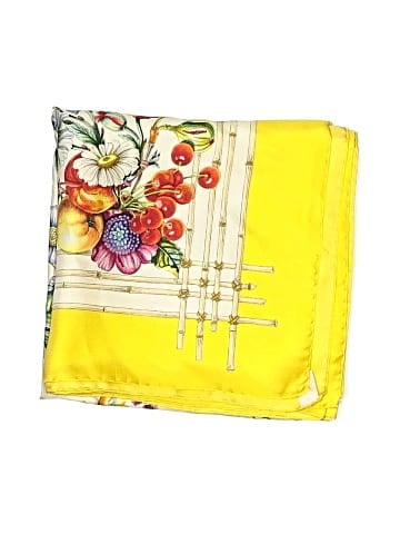 Gucci Silk Floral Print Scarf (view 2)