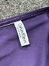 Calvin Klein 100% Polyester Solid Purple Swimsuit Bottoms One size - photo 3