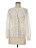 Ann Taylor LOFT Ivory Long Sleeve Blouse Size M (petite) - photo 1