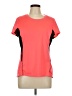 Tek Gear 100% Polyester Color Block Orange Active T-Shirt Size L - photo 1