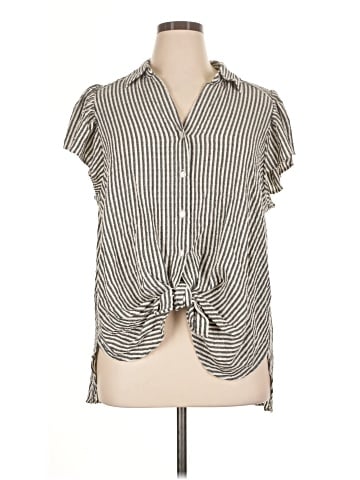 Jane and Delancey Short Sleeve Blouse (view 1)