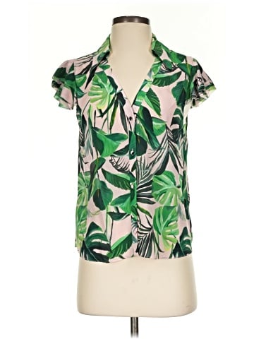 Alice + Olivia Short Sleeve Blouse (view 1)