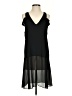 BCBGMAXAZRIA Solid Black Casual Dress Size S - photo 1