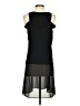 BCBGMAXAZRIA Solid Black Casual Dress Size S - photo 2