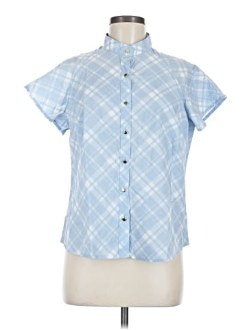 Liz Claiborne Short Sleeve Button-Down Shirt (view 1)