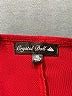 Crystal Doll Solid Red Cocktail Dress Size XL - photo 7
