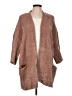 Moth 100% Polyester Pink Brown Cardigan Size L - photo 1