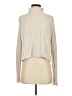 American Eagle Outfitters 100% Polyester Ivory Turtleneck Sweater Size S - photo 1