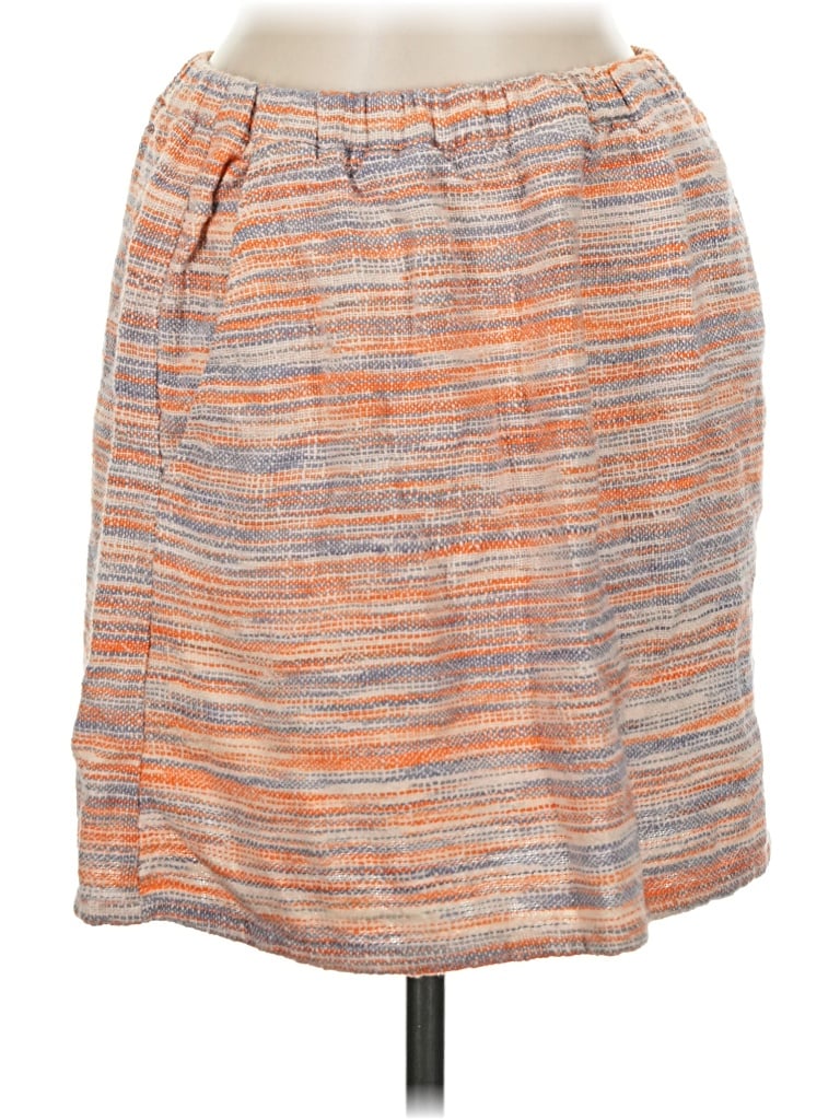 Pre-owned Lilla P Casual Skirt In Orange
