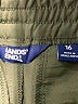 Lands' End 100% Polyester Solid Green Shorts Size 16 - photo 3