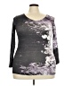 Unbranded Gray 3/4 Sleeve T-Shirt Size 3X - photo 1