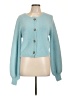 Hyfve 100% Polyester Teal Cardigan Size L - photo 1