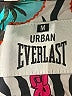 Everlast 100% Viscose Animal Print Teal Black Short Sleeve Blouse Size M - photo 4