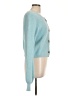 Hyfve 100% Polyester Teal Cardigan Size L - photo 4