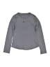 Nike Gray Long Sleeve Top Size M (kids) - photo 1