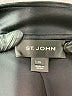 St. John Black 3/4 Sleeve Silk Top Size XL - photo 7