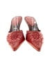 Pazzo Paisley Red Mule/Clog Size 7 - photo 2