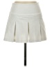 Sun-deh Solid Ivory White Casual Skirt Size 0 - photo 1