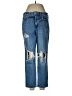 Old Navy Hearts Blue Jeans Size 8 Petite - photo 1